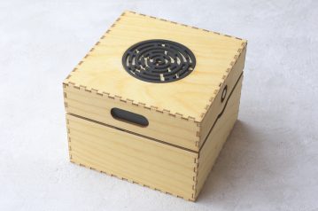 Apprentice Mazze Puzzle Box, laser cut